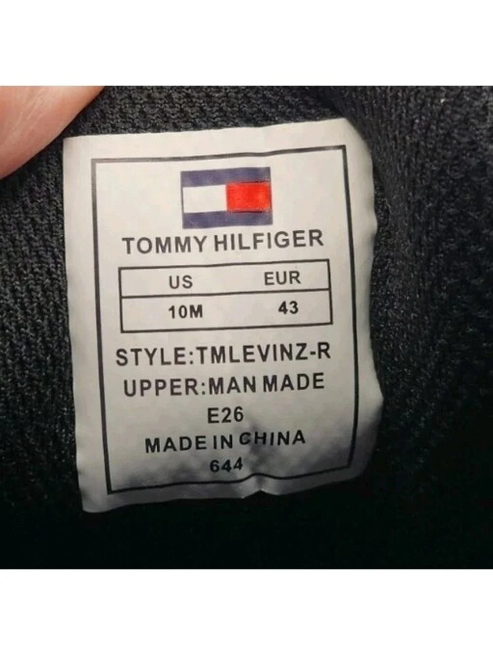 🔥Man's Sneakers & Athletic Shoes Tommy Hilfiger Levinz Size 10 New🔥
